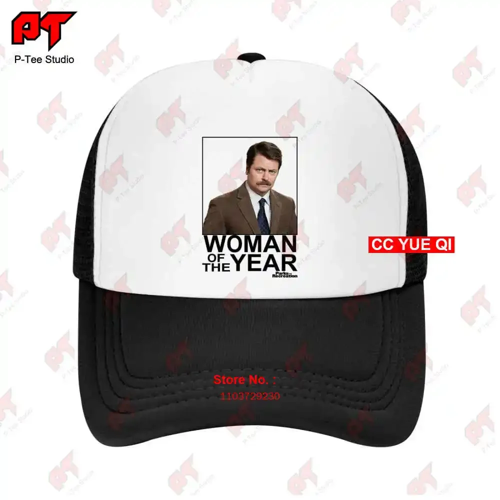 Parks And Recreation Ron Swanson Woman Of The Year Baseball Caps Truck Cap Q6MT