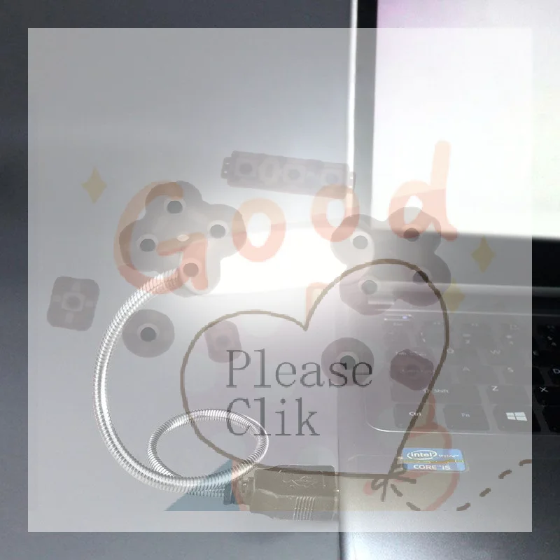 【HG】1PC Mini USB LED Light Book Light Flexible Reading Lamp Portable Night Light For Power Bank Laptop Notebook PC Computer