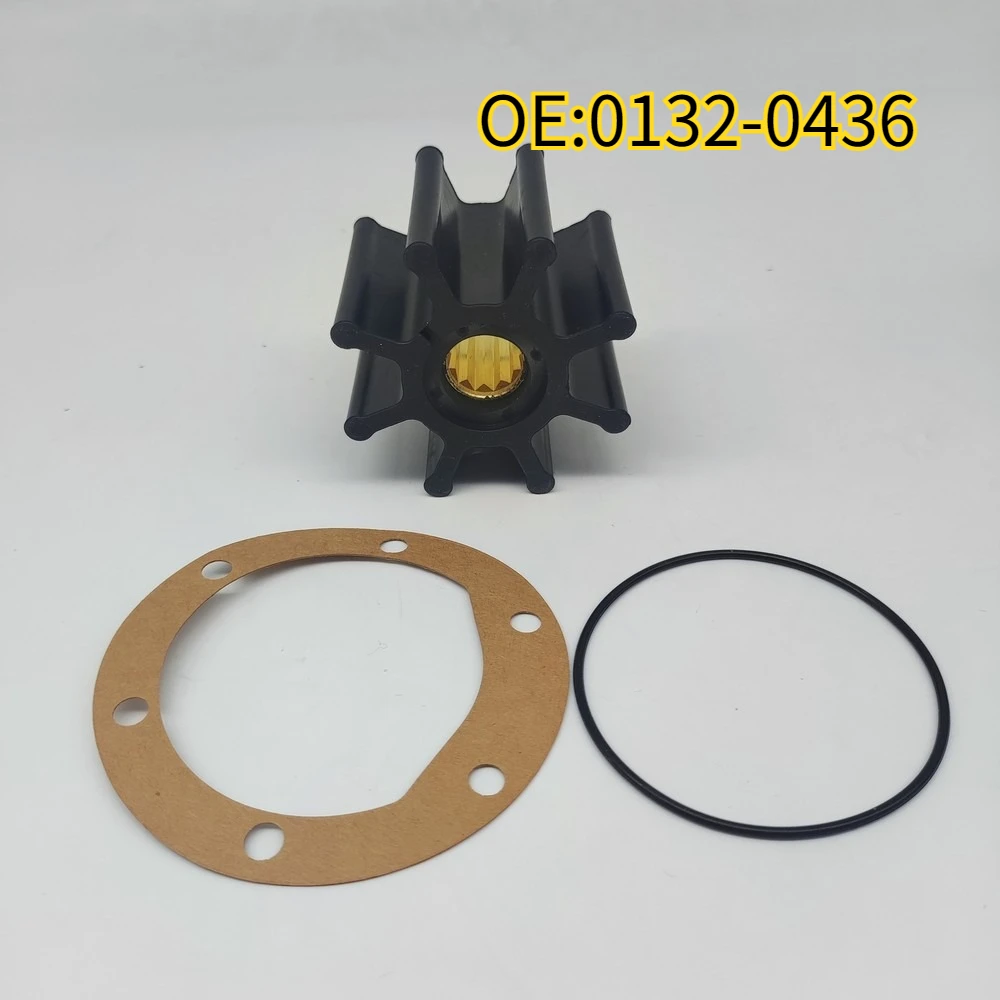 

For 0132-0436 NEW Cummins Impeller Kit for Kohler John Deere RE49490 Water Pump 352122