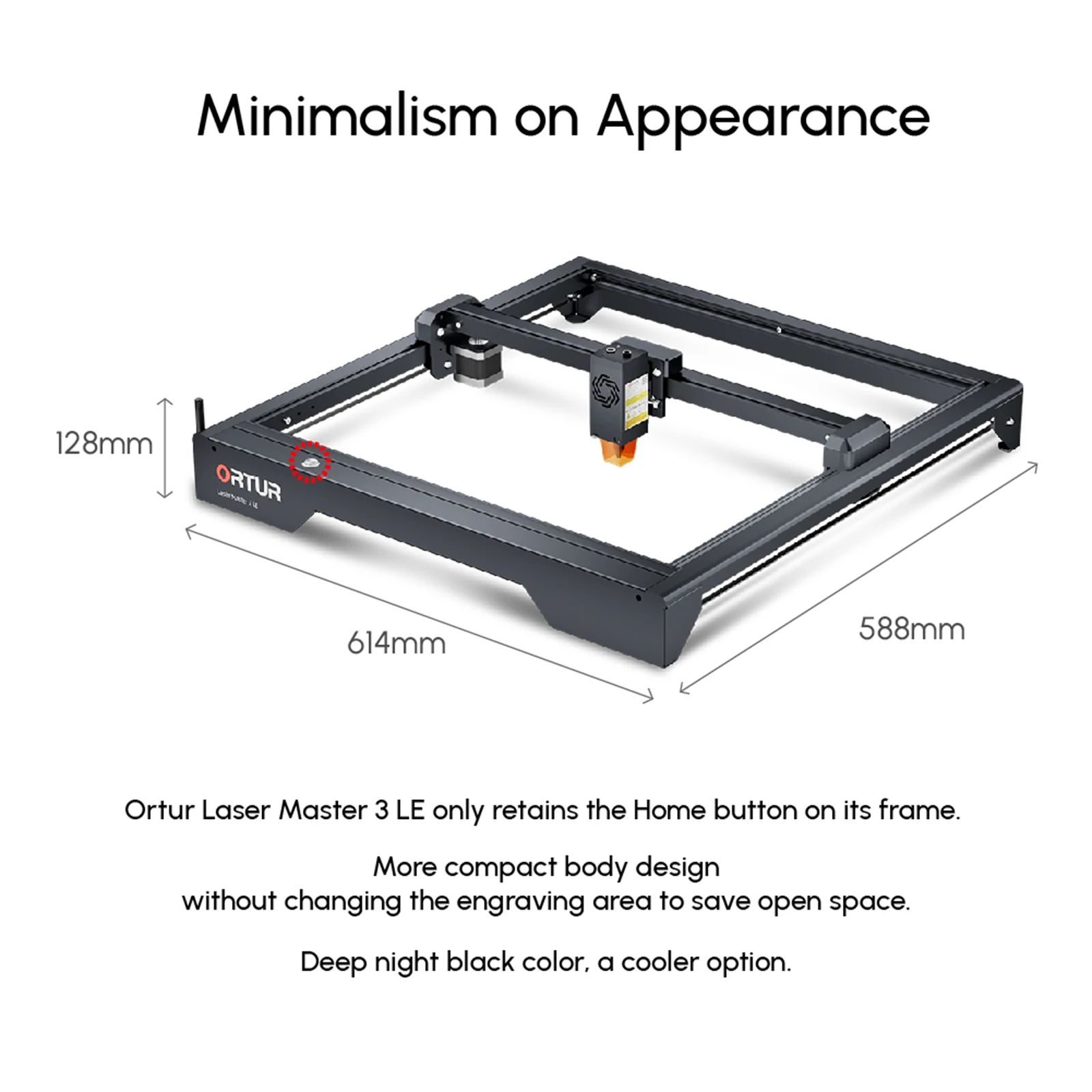 Ortur Laser Master 3 Lite + 24V LU2-4-LF 5W Laser Engraving Machine for Carving Paper Bamboo Wood OLM3-LE-LU2-4-LF