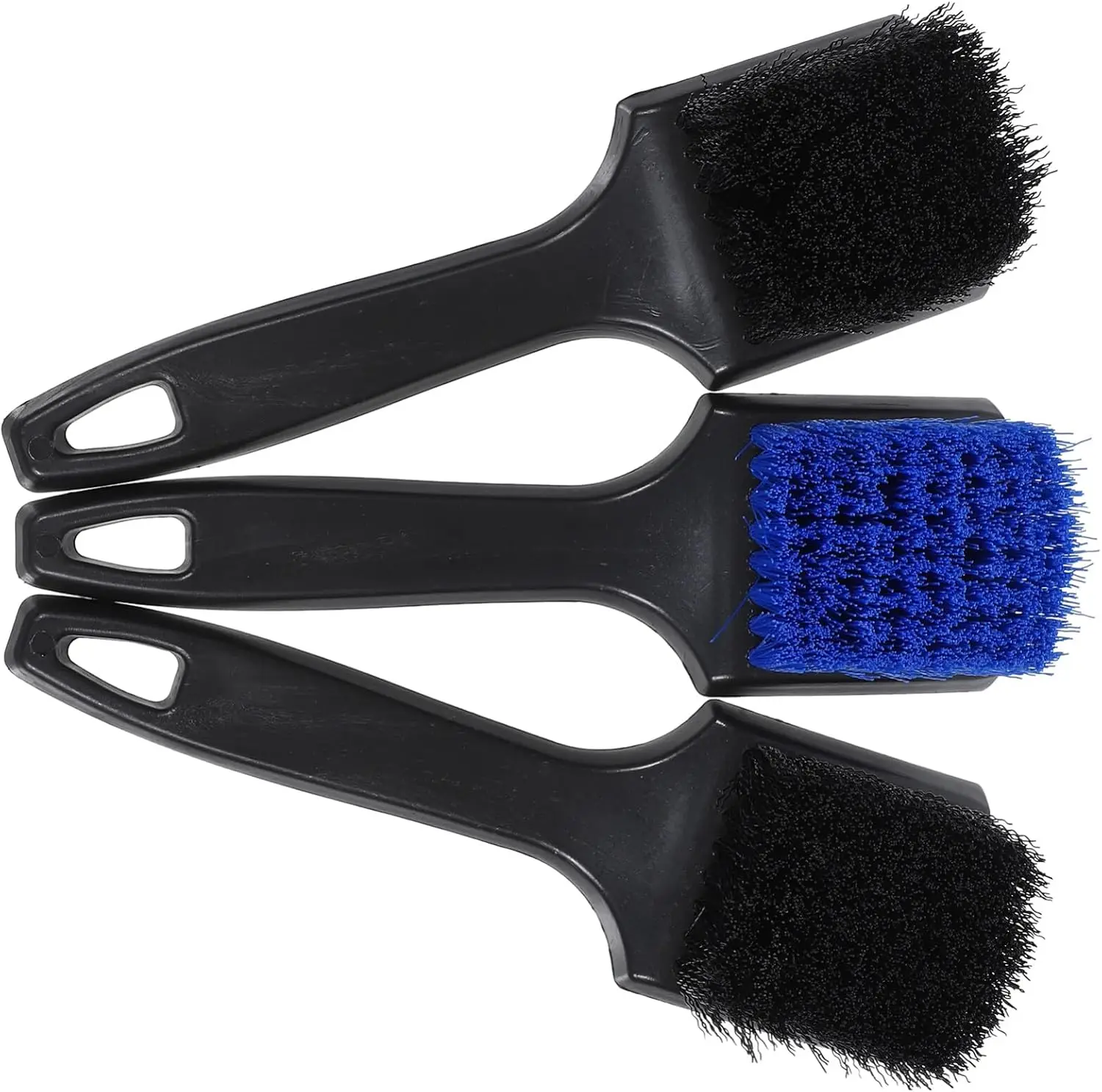 3Pcs Car Tire Brush Convenient Car Cleaning Brush Car Tire Cleaner Brush Car Wash Brush Tool