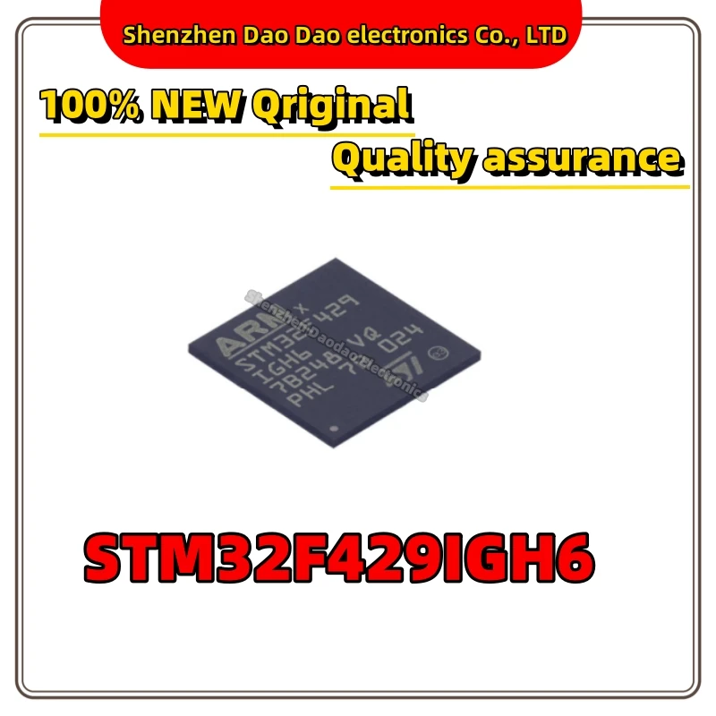 STM32F429IGH6 STM32F429 IC MCU Chip UFBGA-176 Quality Brand New ARM MCU CM4 32-bit microcontroller IC chip