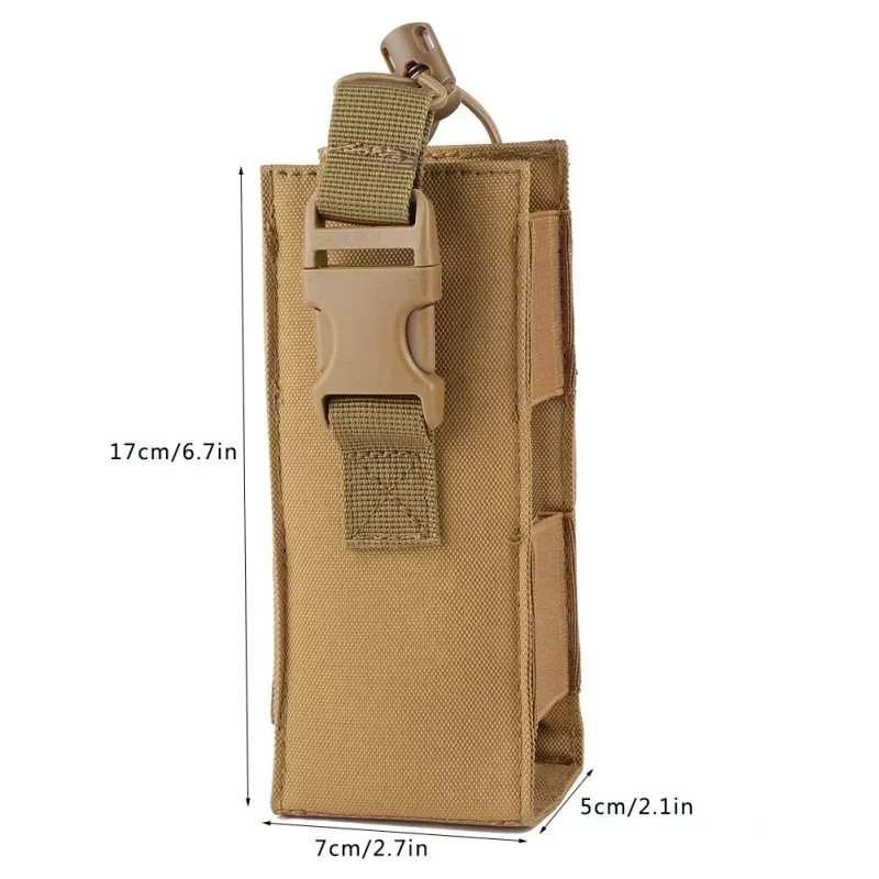 Hot Tactical Molle Pouch Water Bottle Holster Outdoors Camping Hiking Hunting Travel Canteen Kettle Holder Bag Radio Waist Pack