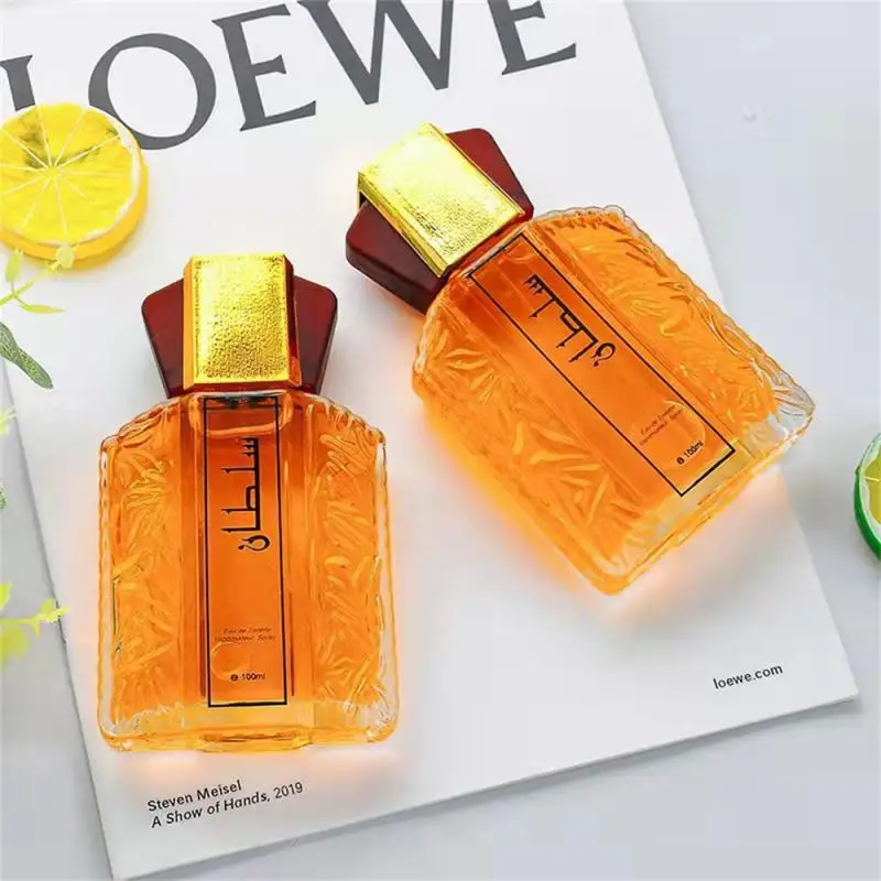 100ml Original Men น้ําหอมกลิ่นหอมยาวนานกลิ่นดอกไม้ Golden Earl Arabian ดูไบน้ําหอม Hombres Originales เดททุกวัน