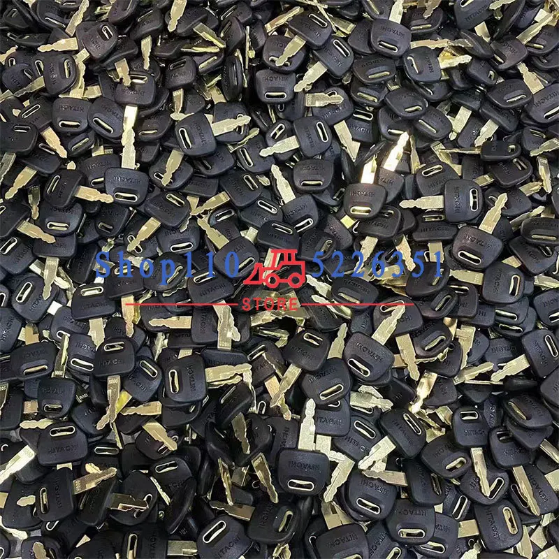 1PC/5PCS/10PCS For Hitachi excavator H800 key ZAX60 70 120 210 200 Open door Start ignition universal key