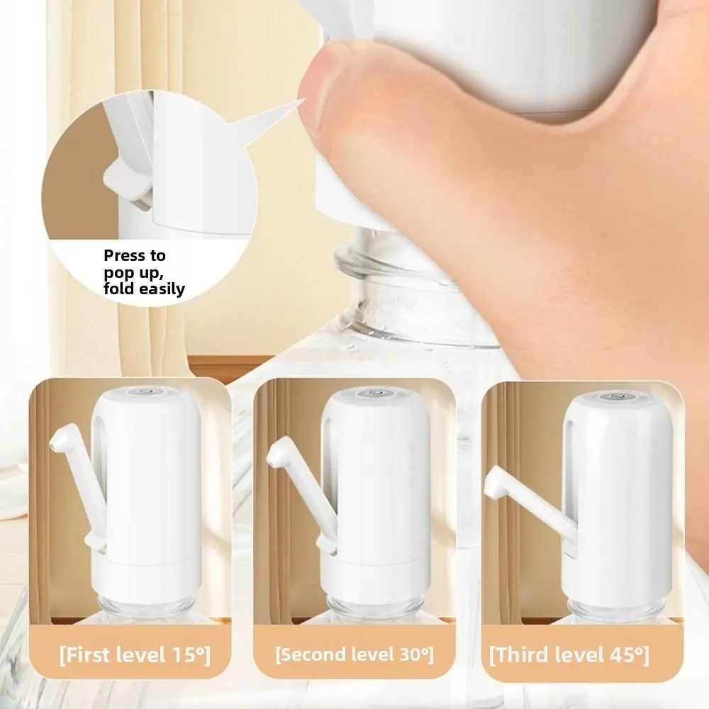 

Электрический диспенсер для питьевой воды 4.5-18.9 л с низким уровнем шума, управлением одной кнопкой и удлинительным шлангом для быстрой подачи воды