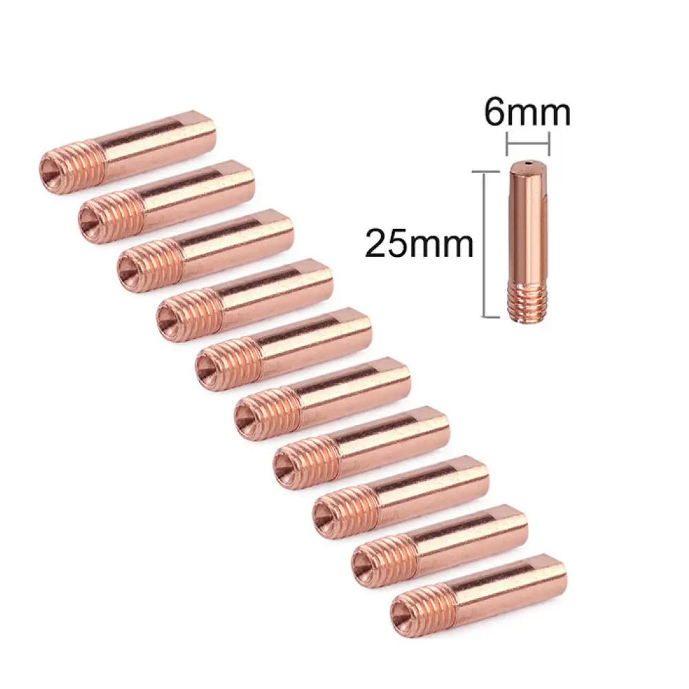 Replacement Consumables Set For MB15AK MIG Welding Torch Contact Tip Nozzle Gas Diffuser Connector Spare Industrial Tool Kit
