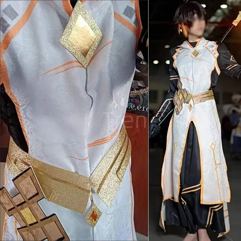 Zhong Li Rex Lapis Morax Cosplay Outfits Zhongli Cosplay Costumes Full Set Cos Morax Game Suit for Halloween Zhong Li