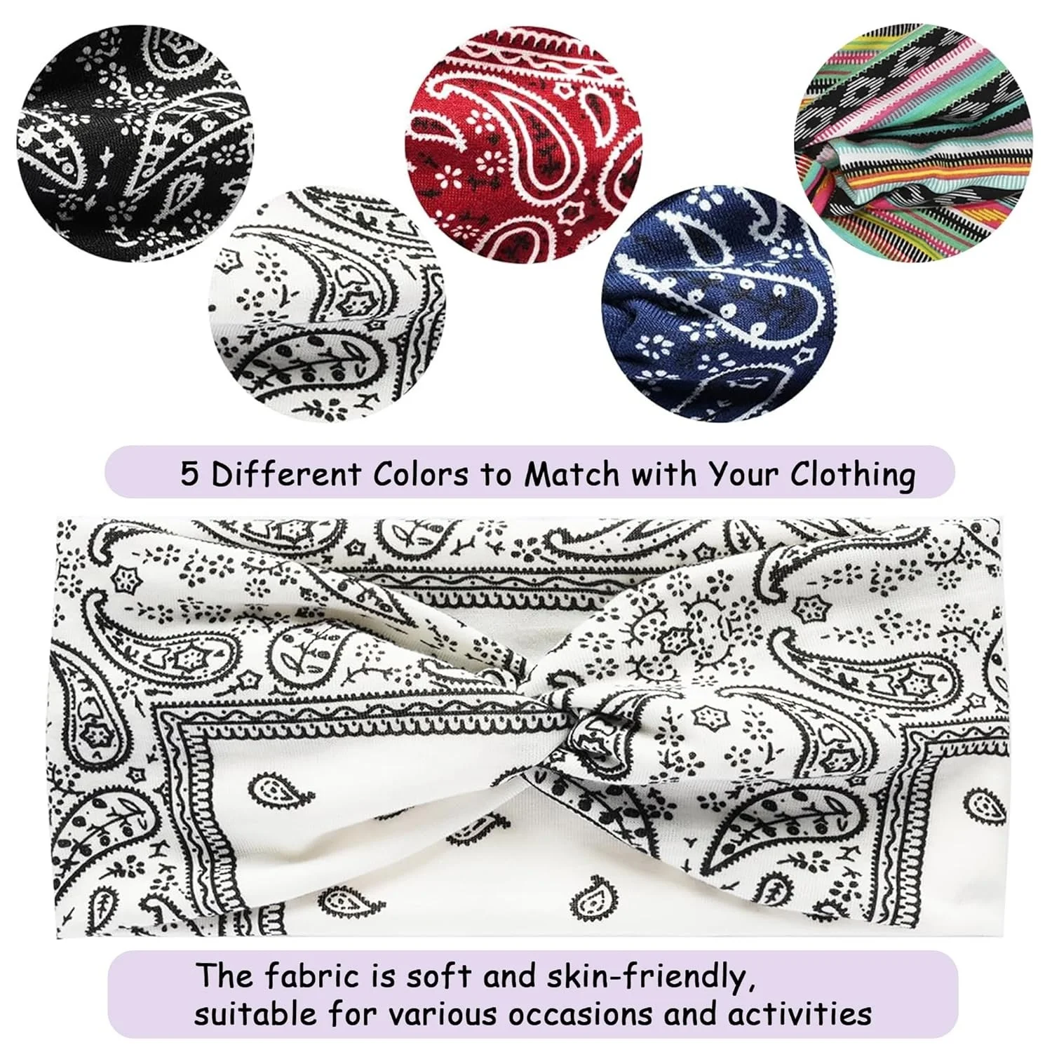 3 Pack Wide Headbands for Wome - огляд і ціна Women'S Exercise Accessories
