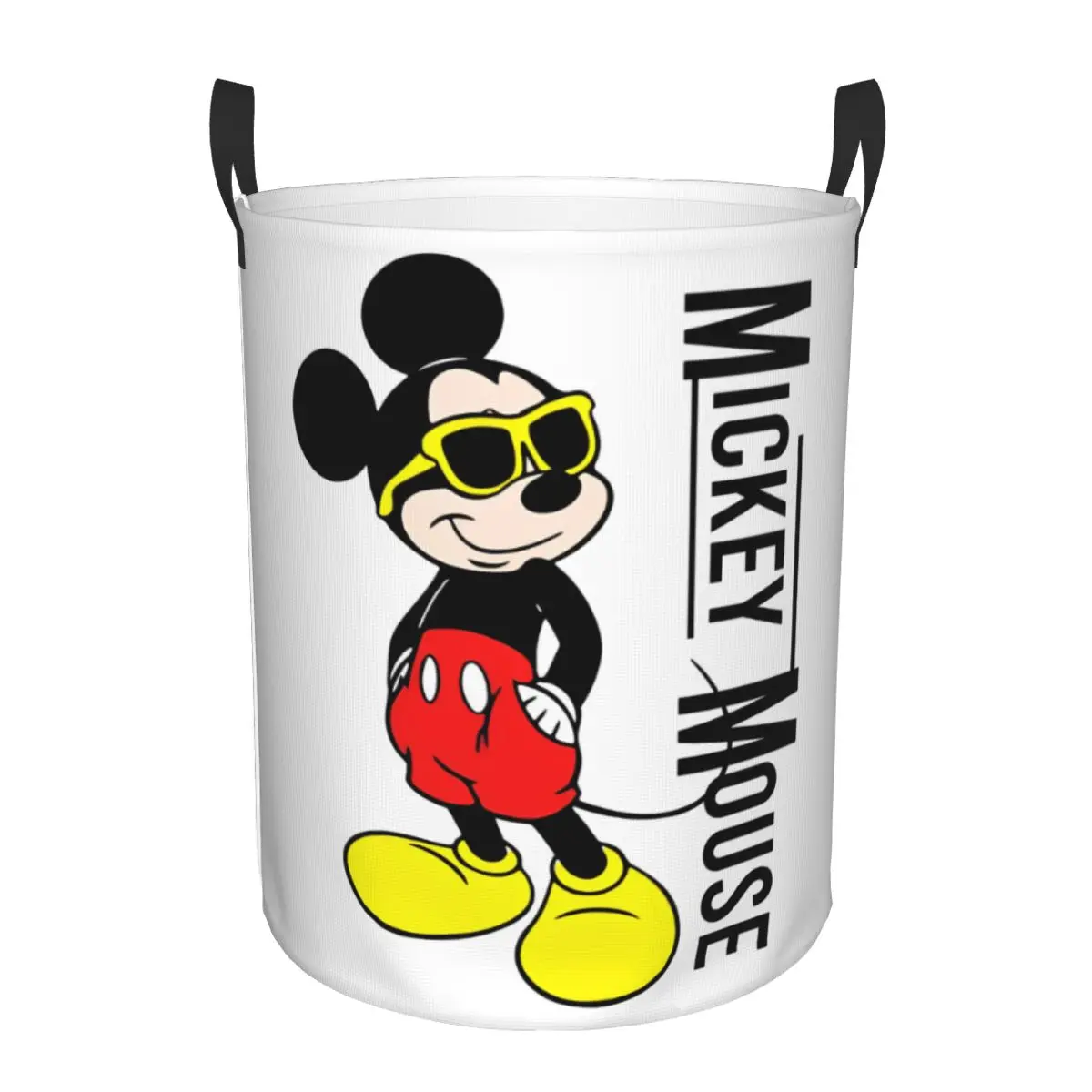 Cool Mickey Mouse Cartoon Baby Toy Baskets Bins Cute Organizer Storage Bin For Nursery Room