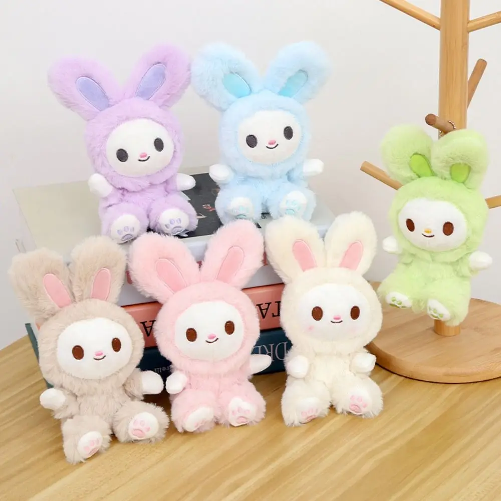 

Kawaii Cartoon Small Animal Keychain Stuffed Rabbit Rabbit Plush Dolls Pendant Cute Trinket Car Key Ring Girl/Boy
