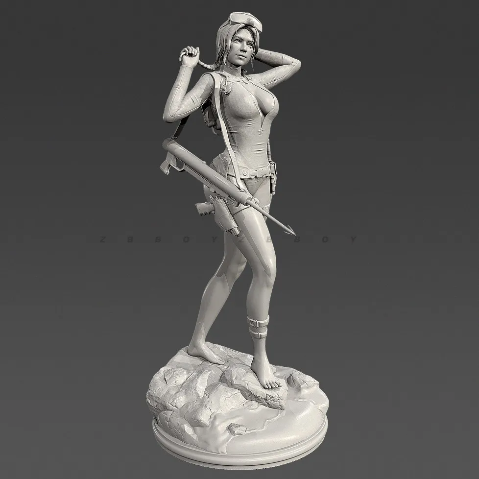 The height of man 38mm 50mm 75mm Resin soldier kits Need to self draw and assemble（3D Printing）TD-7873/3D