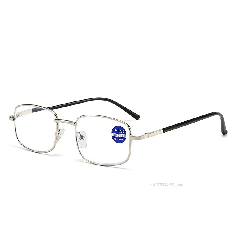 Kacamata Baca Cahaya Anti Biru Klasik dengan Casing Kacamata Presbiopi Bisnis Wanita & Pria untuk Orang Tua + 1.0 1.5 2.0 2.5 3.0 3.5 4.0