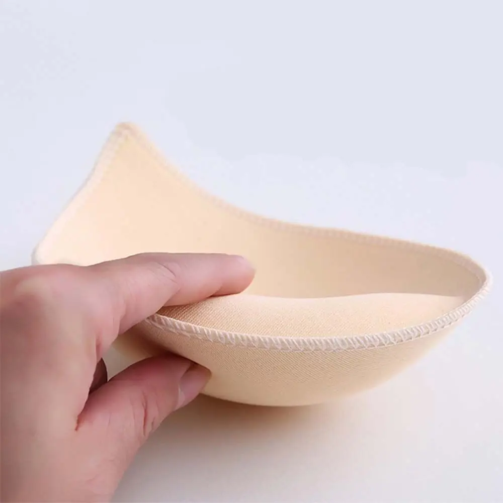 Bra Pads Push Up Inserts Cups Heart Breast Bra Enhancer Sponge Bra Pads Inserts Chest Thicker Chest Pads Women Chest Cups