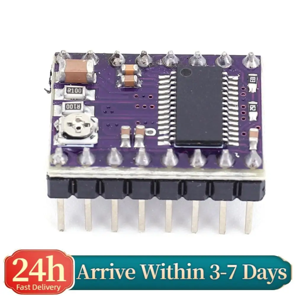 

3D-драйвер DRV8825 с хорошим теплоотводом, запчасти для 3D-принтеров, 4 платы драйверов шаговых двигателей для Prusa Mendel/Ultimaker/Printbot