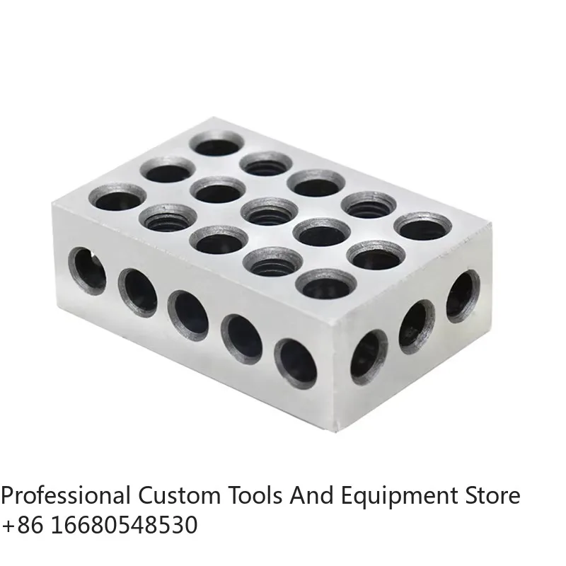 

1L1X2X3 BS Parallel Bs Precision Ground Hardened Bs with Tapped Holes for Machining Operations