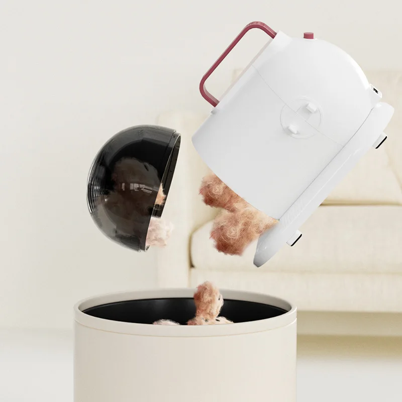New Design Electric Cleaning Brush Dog Portable Pet Grooming Hair Vacuum Cleaner with Low Price