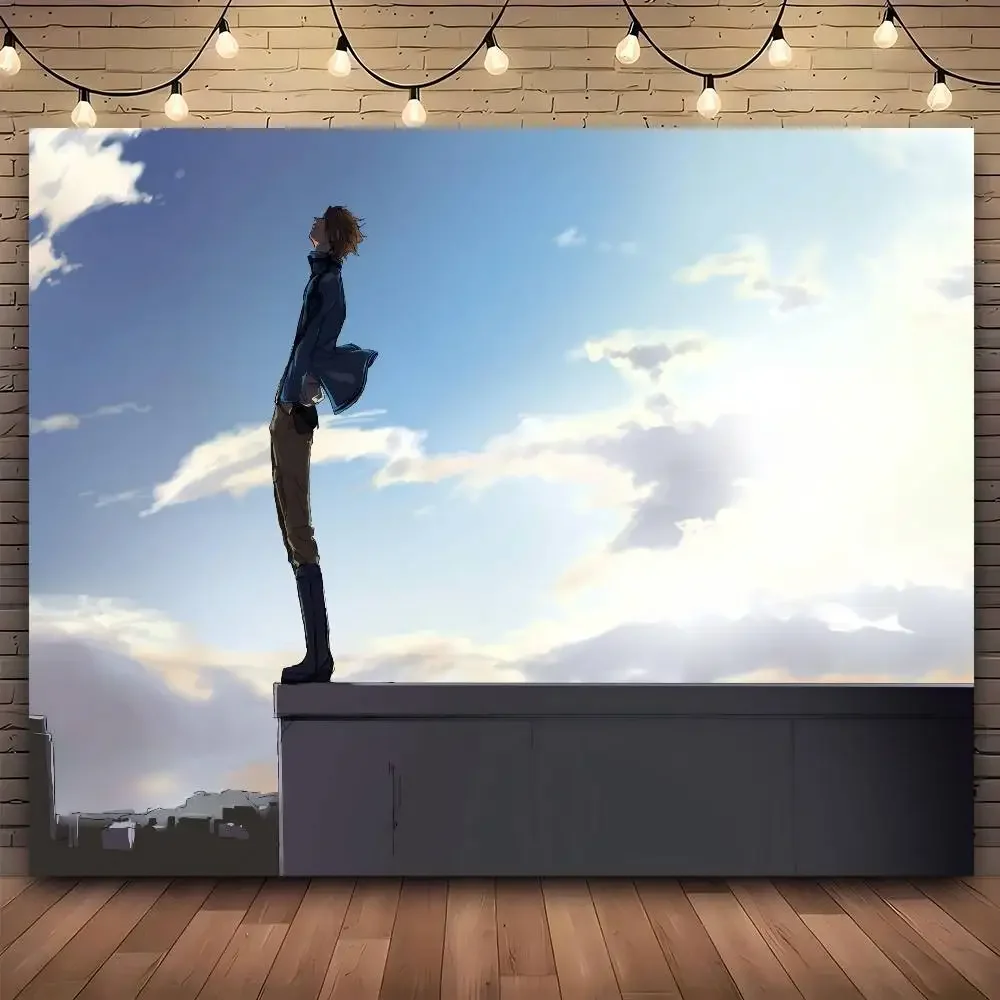 أنيمي الكرتون العالم الزناد خلفية الديكور الأطفال عيد ميلاد الطفل دش صبي فتاة عيد ميلاد سعيد راية الطرف الديكور #2