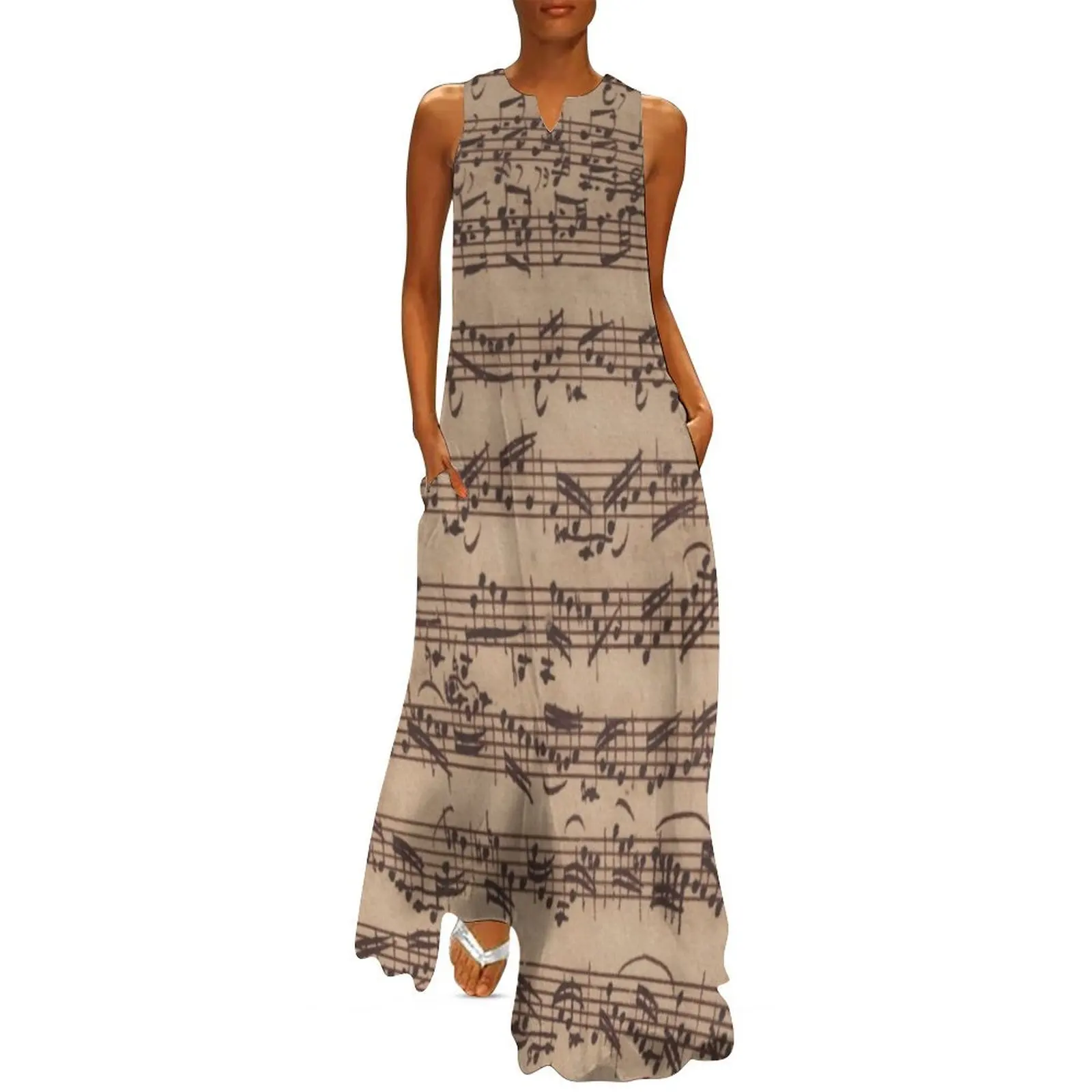 

Bach Chaconne Long Dress Female dress women dress women dresses summer 2025 women