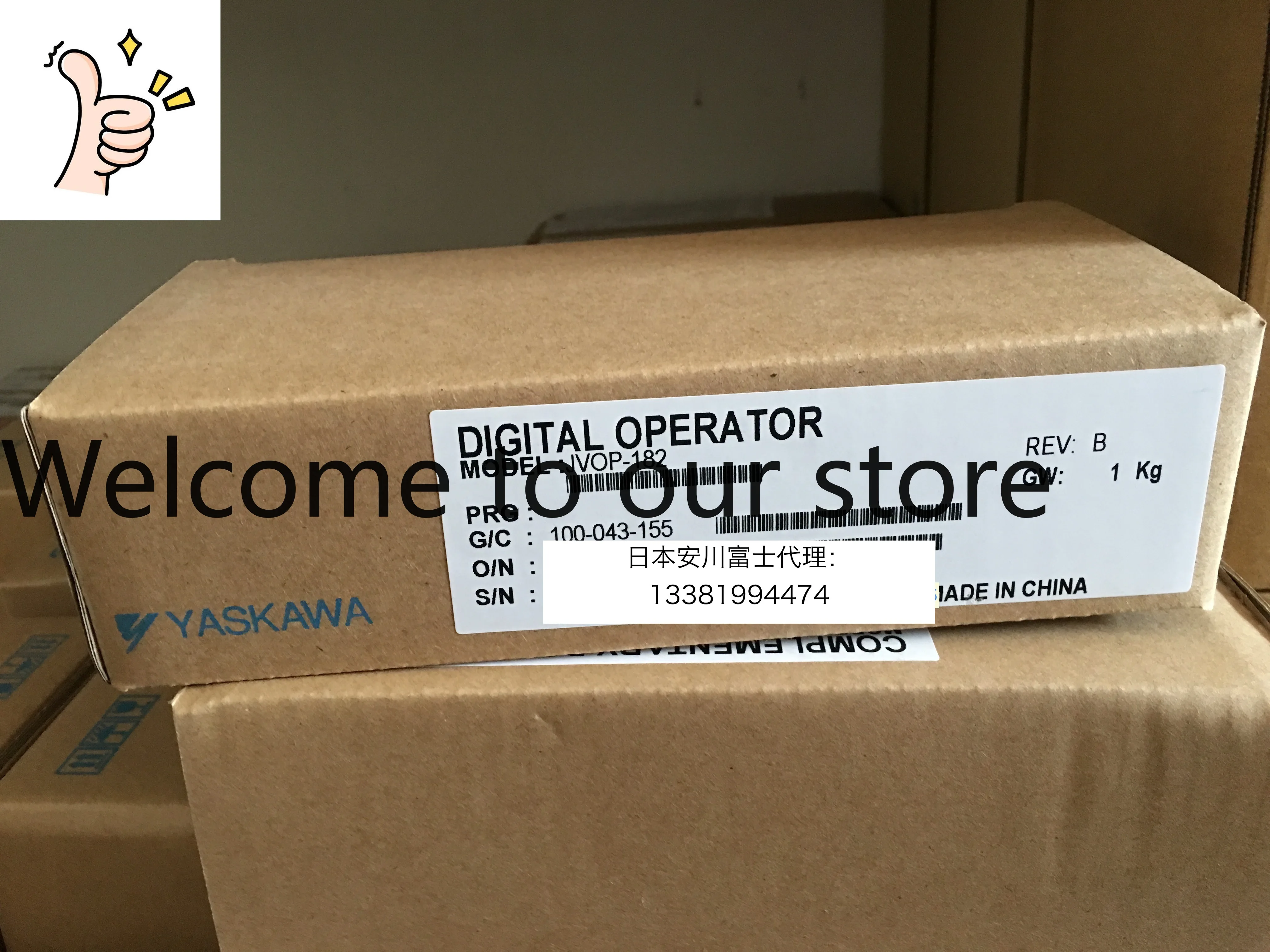 Yaskawa Inverter 1000 Series Operation Panel JVOP-182/JVOP-180/JVOP-181 Is New And Original