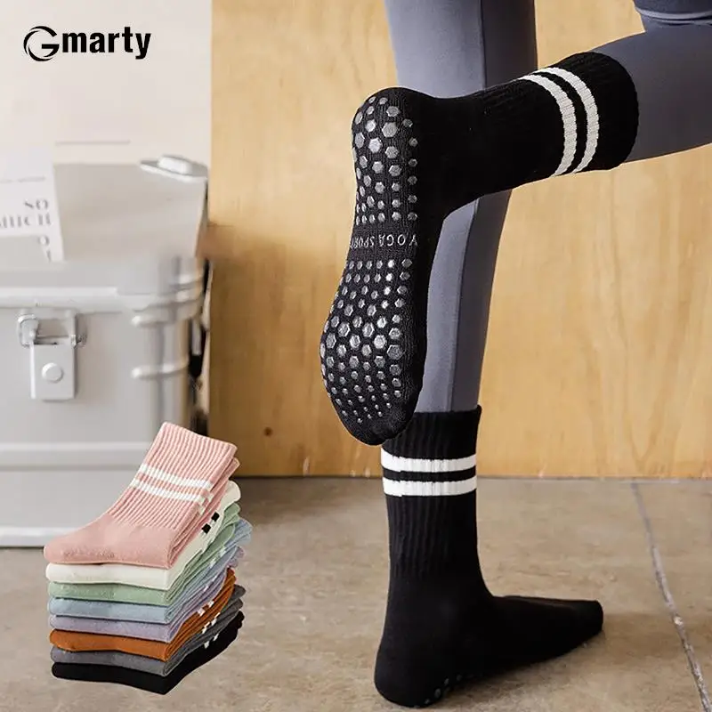 Slipper Socks For Women Non Slip Skid Socks With Grips For Women Yoga Sock Non-Slip Grips Grip Sock Pilates Sock