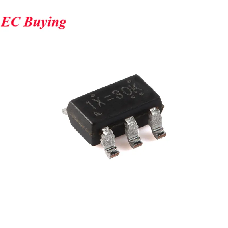 10pcs/lot RT9043 RT9043GB SOT-23-5 SOT23-5 1X=30K High PSRR Low Dropout 400mA Adjustable LDO Regulator Chip IC