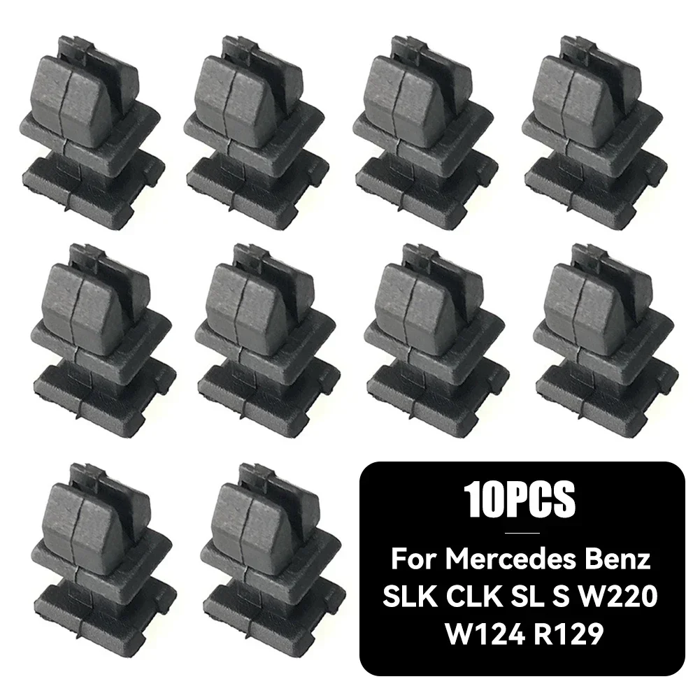 10PCS For Mercedes-Benz W168 W245 W202 W203 W208 W209 C219 Car Door Plastic Panel Clip Push Retainer Body Panel Rivets