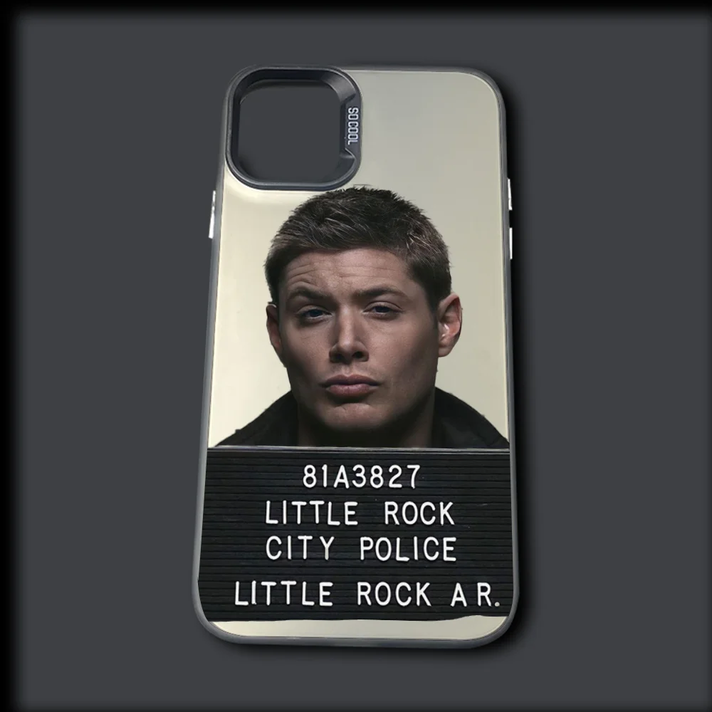 Celebrity D-Dean Winchester Phone Case For iPhone 16,15,14,13,12,11,Mini,Pro,MAX Color Drop Matte Shockproof Back Cover