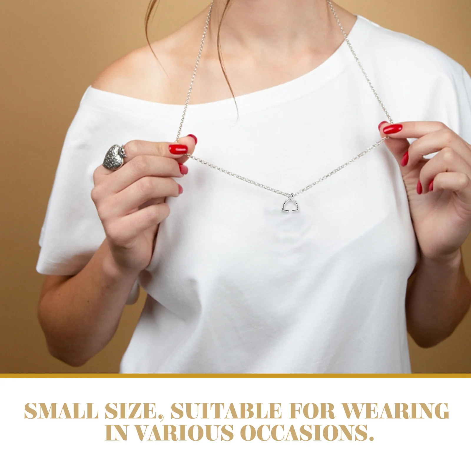 

20Pcs Pinch Bails for Jewellery Making Necklace Pendant Connector Clasps for DIY Jewelry Crafting Projects Pinch Clasp