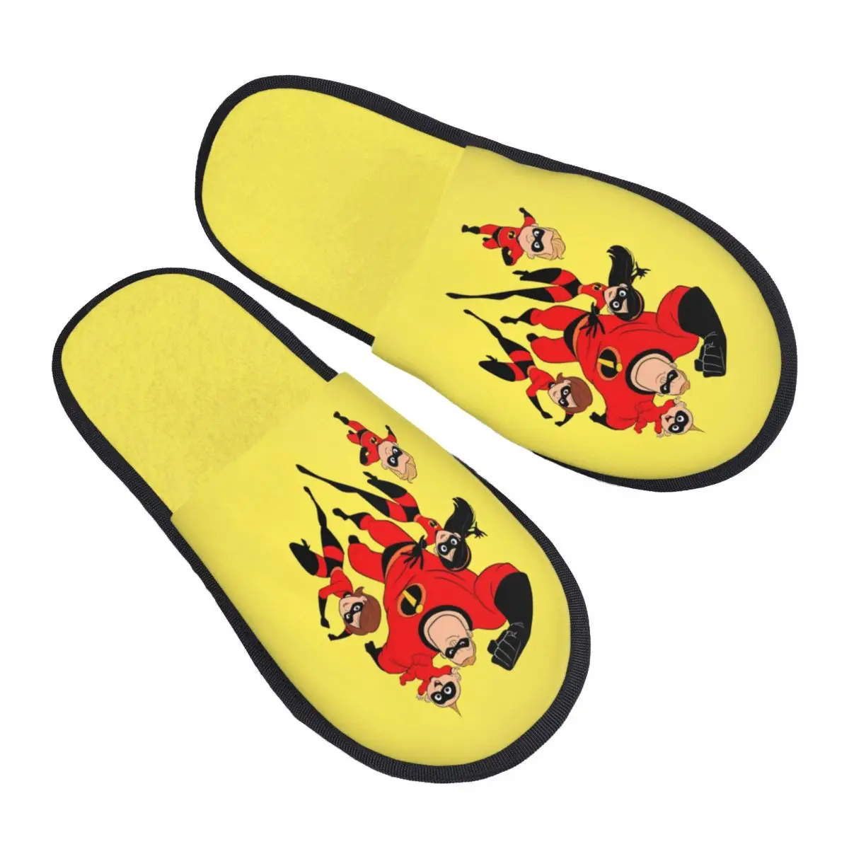 

Изготовленные на заказ тапочки для гостей «Суперсемейка» для спальни, женские домашние тапочки с супергероями из фильма