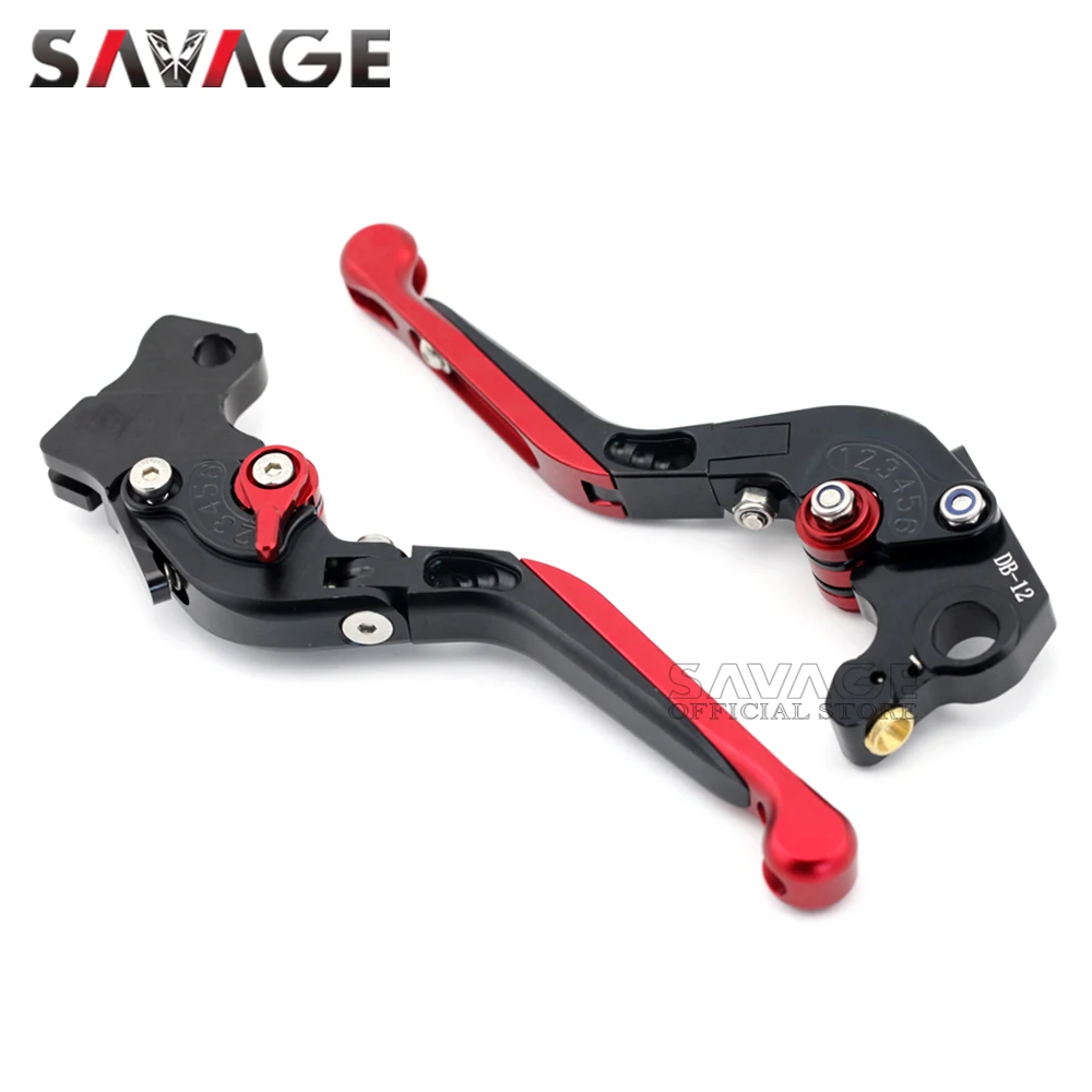 Folding Brake Clutch Levers For DUCATI Hypermotard 821 Hyperstrada 939 Multistrada 950 Monster 821 Motorcycle Extendable Handles - Detail 1
