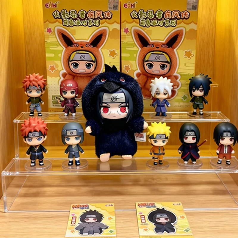 2026 Eaki Naruto Shippuden Blind Box Party Doll Toy Cute Pendant Kids Gift Christmas In Stock