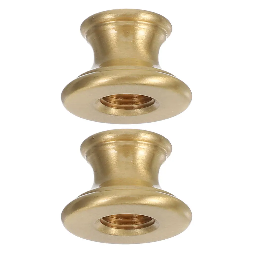 

2Pcs Brass Lamp Connector Threaded T-Shaped Internal Thread Extension Rod for Table and Wall Lamps Solid Brass Lamp Fitting