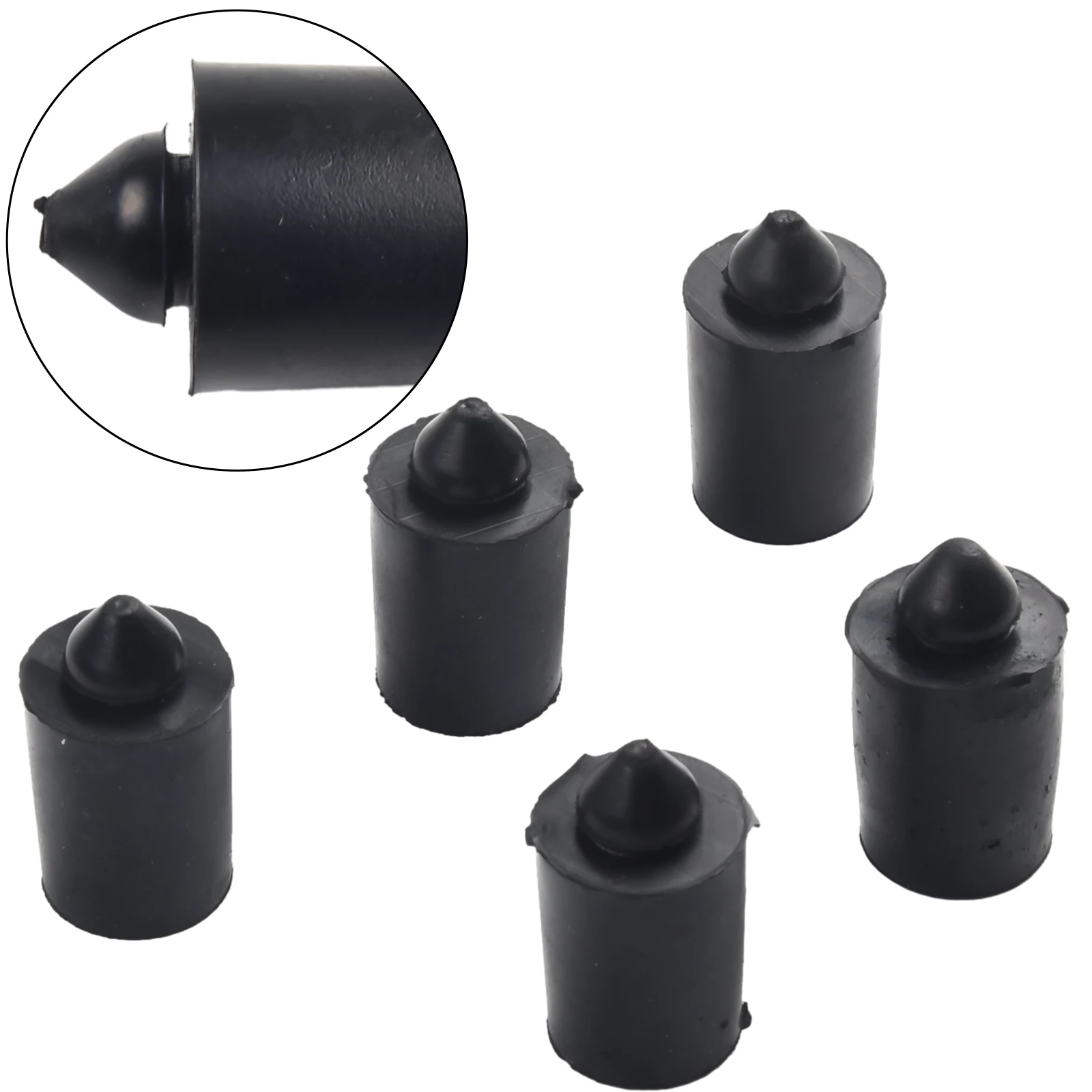 5Pcs Car Trunk Lid Protector Rubber Buffer Hood Bumper Buffer For Nissan Support Auto Accessories Lid Protector Dampers