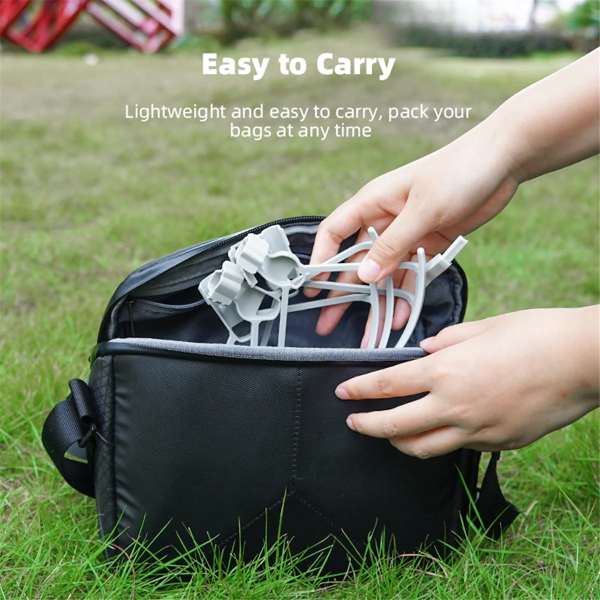 غطاء المروحة واقي المروحة لملحقات الطائرة بدون طيار Mini 4 Pro لحماية المروحة