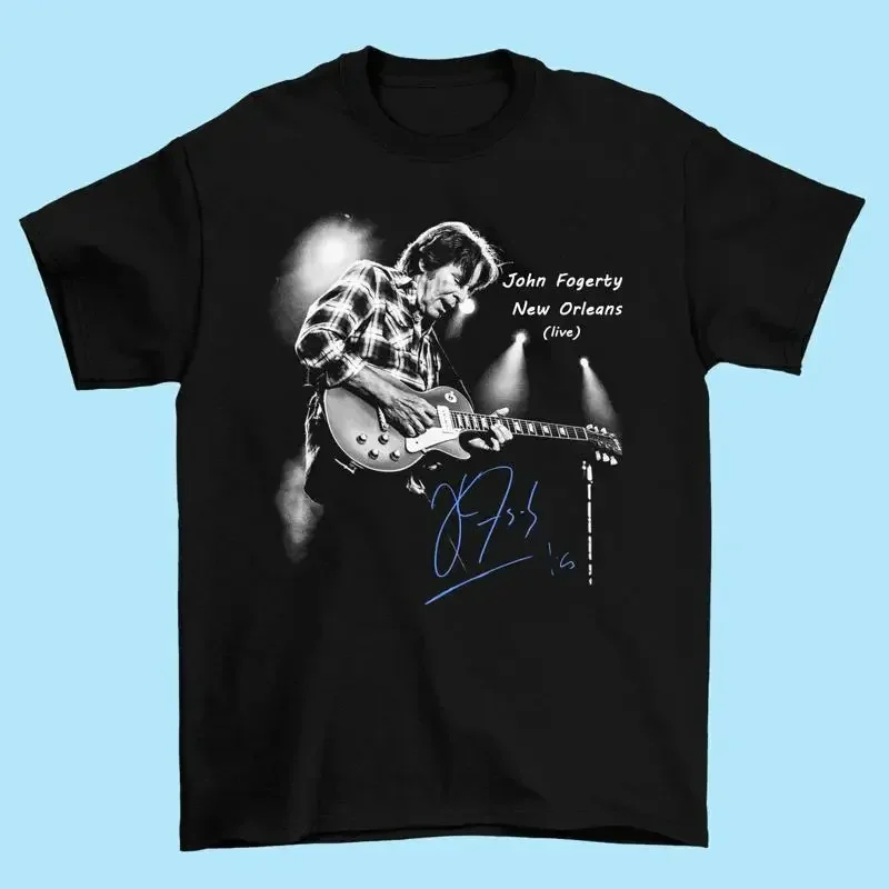 John Fogerty New Orleans Live T Shirt Adult