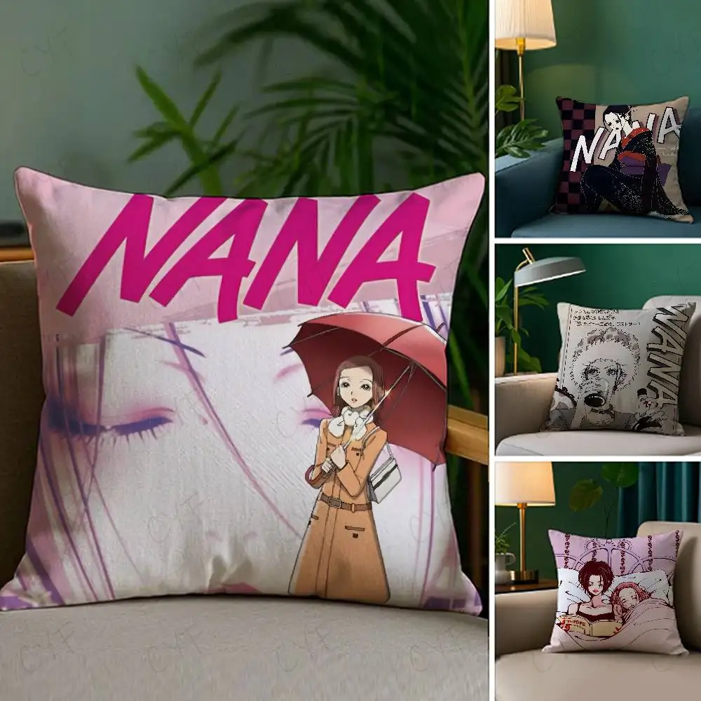 

Arrival N-Nana Anime Pillow Case Custom Printed Brushed Fleece Pillow, Baby Skin-Touch, Eco-Friendly Dye-Sublimation Cushion for