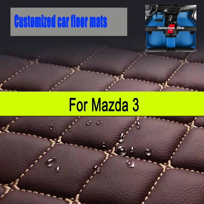 

Custom Car Floor Mats for Mazda 3 2020-2023 2014-2019 2006-2013 Interior Accessories