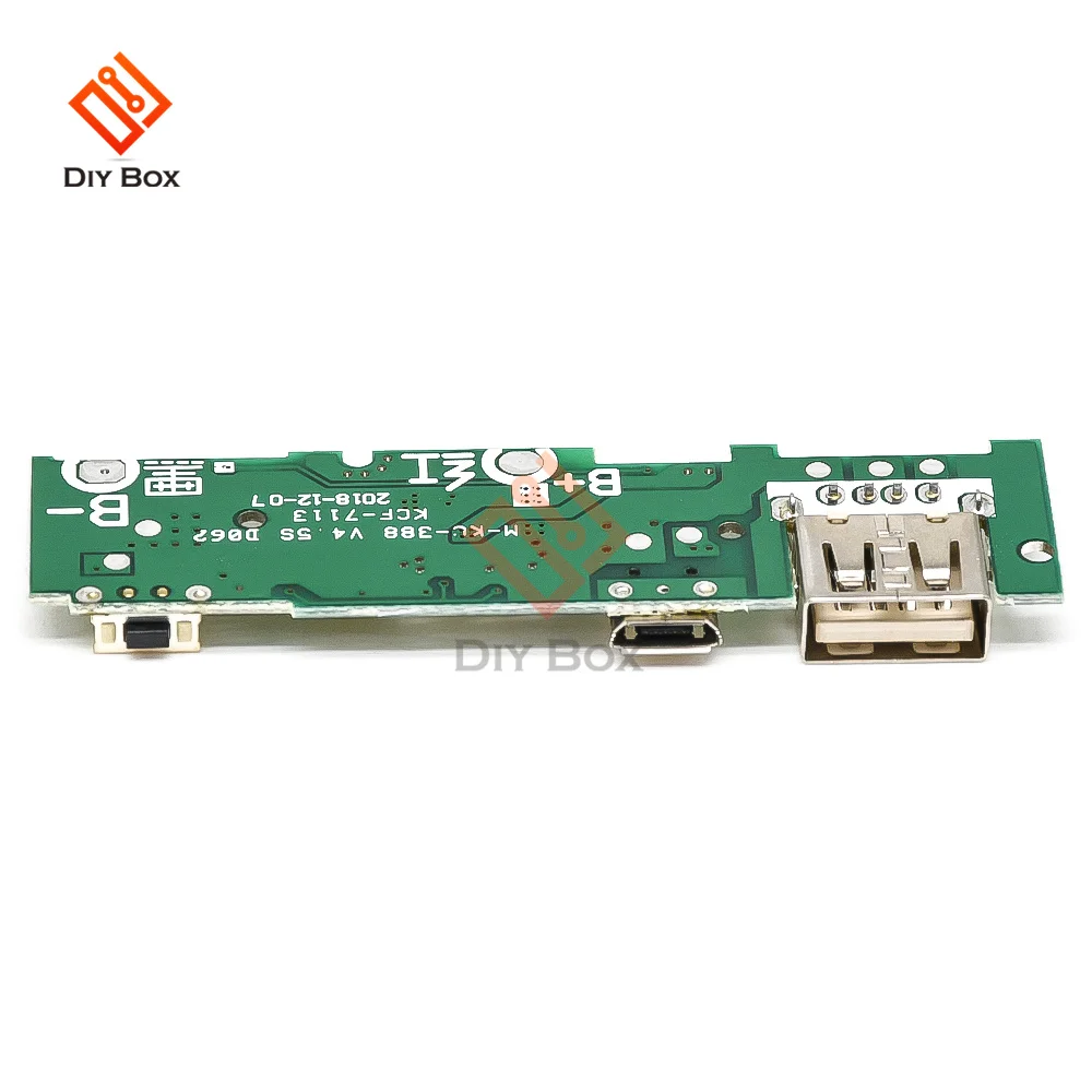 5V 1A Powerbank-Lademodul Lade-Schaltkreisplatine Step-Up-Boost-Leistungsmodul für Xiaomi Mobile Powerbank DIY – Detail 7