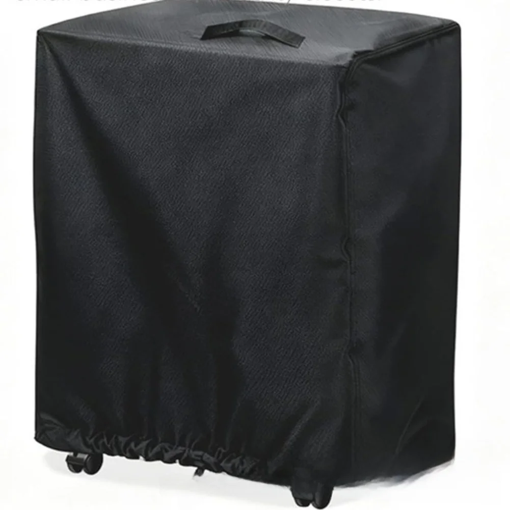 Black 420D Oxford Waterproof Dustproof Shredder Cover With Drawstring For Office Home Paper Shredder Protective Case