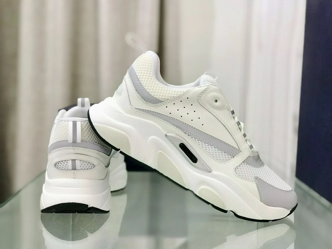 

DR Unisex Platform Sneakers Color Block CD Breathable Mesh Casual Shoes