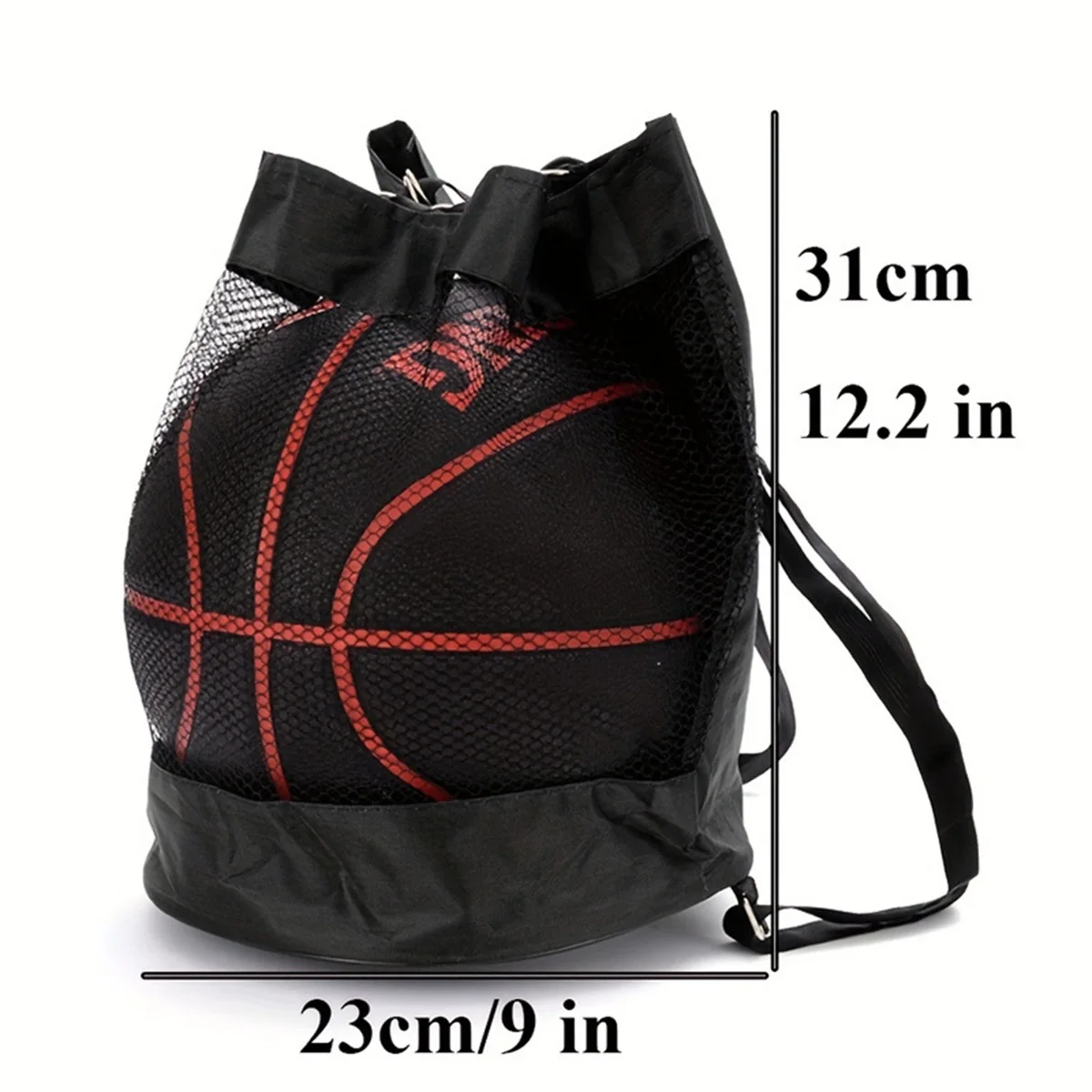 Sac en maille de basket-Ball Portable, sac de rangement de Football en plein air, sac à dos de volley-Ball, sac d'entraînement de Fitness