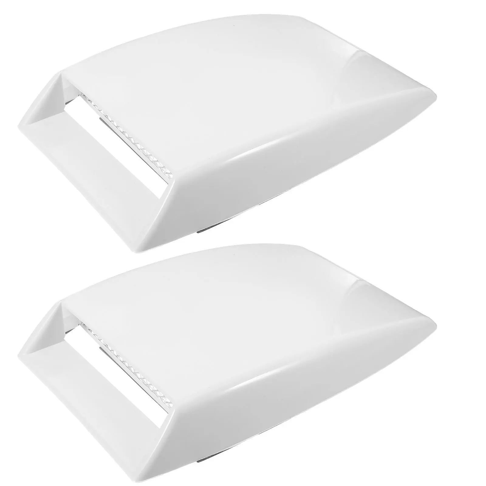 

2 шт., имитация воздуха для капота автомобиля, декоративная накладка, крышка двигателя из АБС-пластика, обновление, совместимая с большинством автомобилей, накладка на вентиляционное отверстие капота автомобиля, воздух