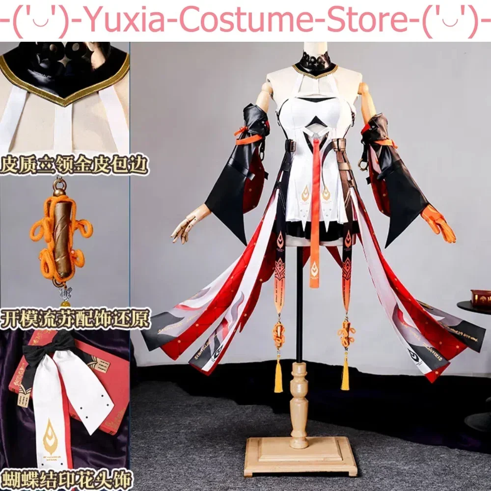 Wuthering Waves Changli Women Cosplay Costume Cos Game Anime Party Uniform Hallowen Play Role Clothes Clothing