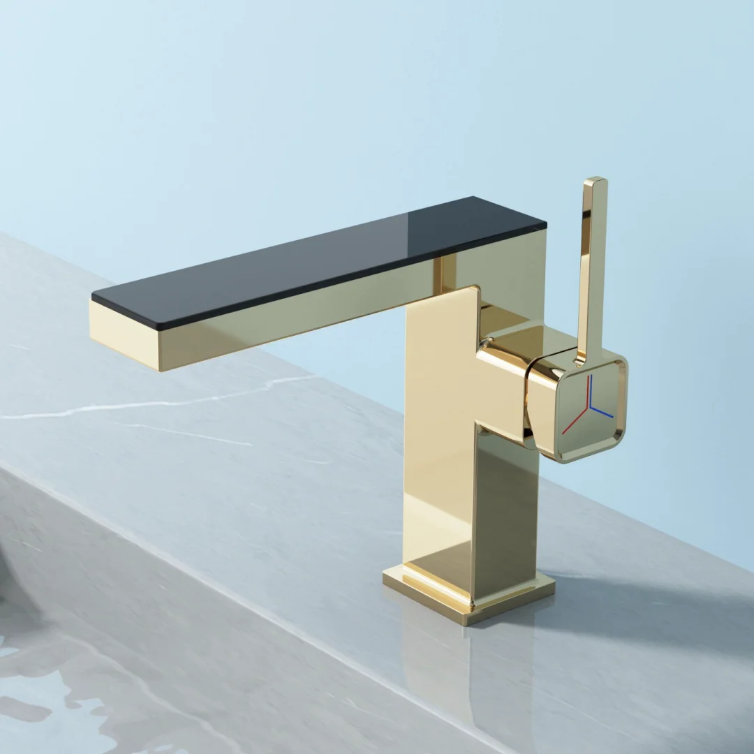 Brushed Gold Bathroom Faucet Gold Basin Faucet Hot Cold Sink Faucet Brass Faucet Rose Gold Lavotory Faucet Sink Water CraneG