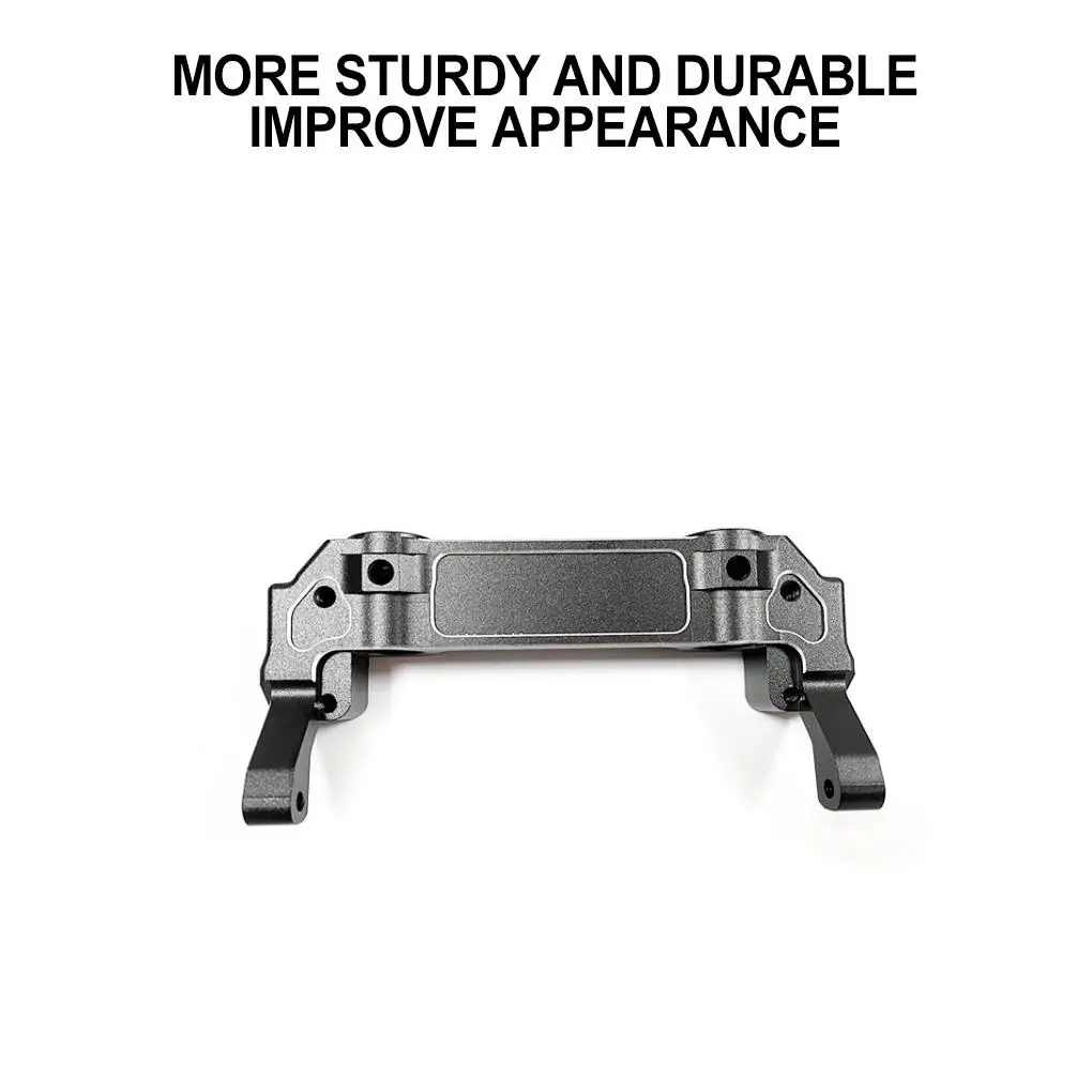 1pcs 1/6 Front Bumper Mount RC Upgrade Part Aluminum Alloy Frame Guard Rc Front Bumper Mount For SCX6 RC Car Part