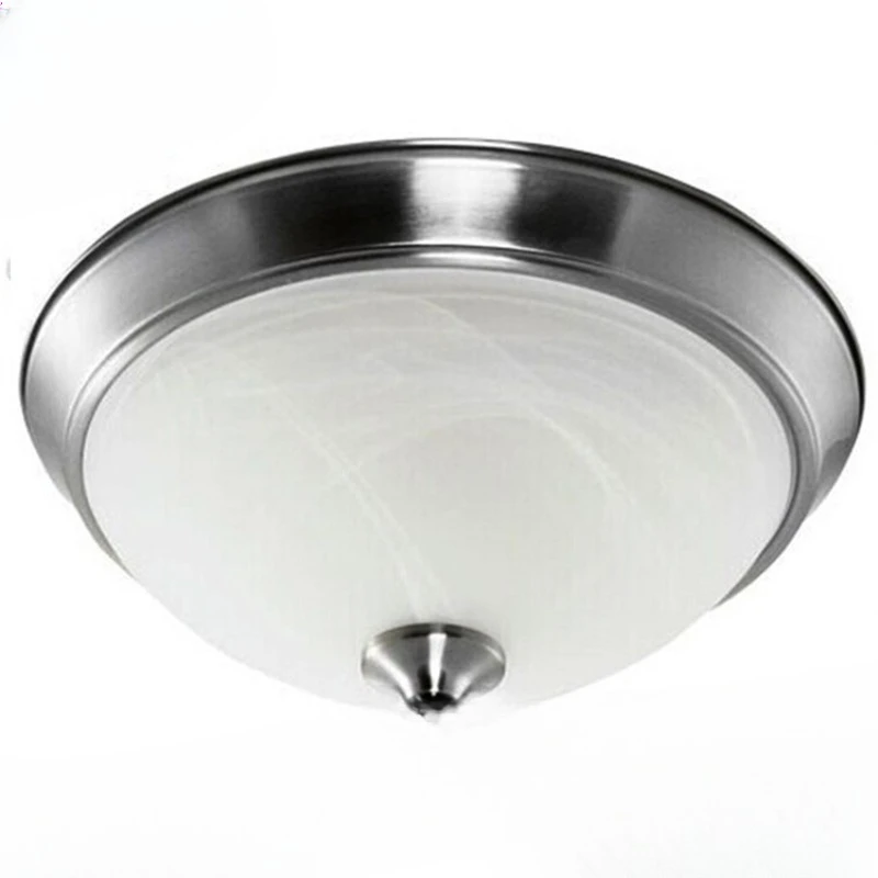 Home Bedroom Alabaster Glass Shade 13 Light Emitting Diode Ceiling Lighting Fixtures