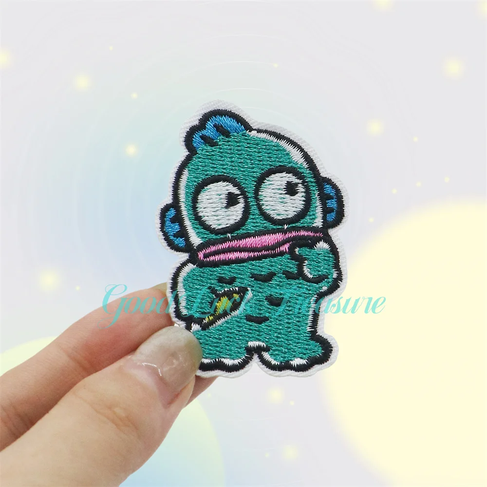 Cute Fun Cartoon characters Ironing Cloth Patch embroidered patch T-shirt jeans backpack badge sewing fabric patch