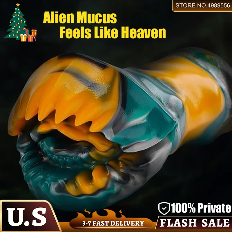 Regalo de Navidad Juguetes sexuales texturizados de silicona para hombres Venta al por mayor Juguete sexual de fantasía Taza de masturbación de mano Garganta profunda Dientes suaves