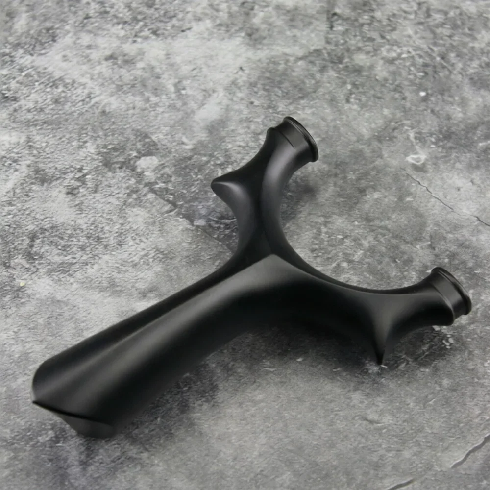 Hunting Slingshot ABS Resin 8050 Black Outdoor Shooting Entertainment Target Practice Catapult High Velocity Professional Sling